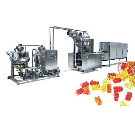 Linea di produzione gommosa molle commerciale di Candy della gelatina di Candy fornitore