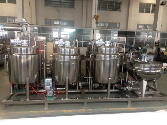 Linea di deposito di Candy della gelatina dura di Commerical della fabbrica della bevanda fornitore
